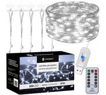 Ziemassvētku gaismas Springos Cl4023 300 Led Cold White