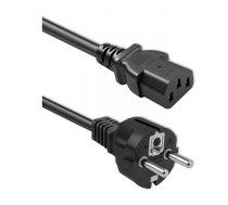 Kabelis Barošanas Qoltec Kabelis Barošanas Qoltec Schuko Cee 7/7 (e/f) | Iec C13 | 3*1.0mm2 | 3m