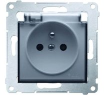 Kontakt-simon Ligzda Hermētisks Pojedyńcze Simon54 Z/u 16a Ip44 Sudraba Mat - Dgz1buz.01/43a