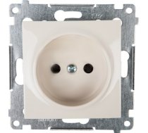 Kontakt-simon Ligzda Simon54 Vienvietīgs B/u 16a Ip20 Z Przesłoną Krēmveida - Dg1z.01/41