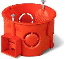 Elektro-plast Iebūvējama Kārba 60mm Savienojuma Plāksne Ar Skrūvēm Sarkans Pk-60 Pro (0284-01)