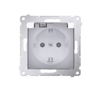 Kontakt-simon Ligzda Simon 54 Premium Schuko Do Wersji Ip44 Z Przeslonami 16a 250v Balts (dgsz1bz.01/11a)