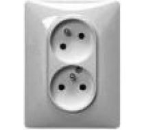 Legrand Ligzda Dubults Valena Life Tips Monobloks 16a Aluminium (753386)