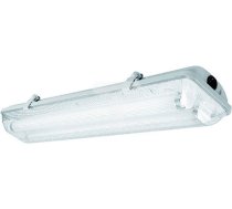 Gtv Gaismeklis Hermētisks Helios-led 218 Bis 2x18w T8 G13 Ac 220-240v 50/60hz Ip65 Abs/ps Barošanas Avots Jednostr. pelēka (ld-hel218b-30)