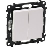 Legrand Slēdzis Kāpnes Valena Life Dubults 10ax Balts (752108)