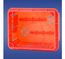Elektro-plast Iebūvējama Kārba 96 X 126 X 62mm Oranžs (11.4)