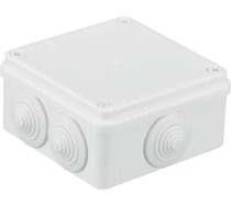 Pawbol Kārba N/t Hermētisks 80x80x40 Klik 6 Dławików Ip44 Balta (s-box 036b)