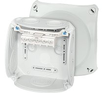 Hensel Kārba Atzarojuma 130x130x77 5x4mm2 Cu Ip66 pelēka Dk 0604 Gz (62000152)