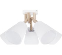 Lampa Griestu Tk Lighting Griestu Lampa Gaismeklis Lampa Griestu Tk Lighting Vaio White 5x60w E27 Balts 666 - 666