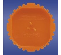 Elektro-plast Vāks Signalizācijas Fi 60mm Apaļa Oranžs Pts 60 50gab. (13.16)