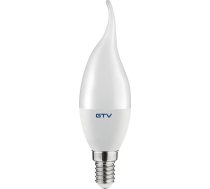 Gtv Spuldze Led E14 8w C37l Smd2835 4000k 160st. 700lm Ld-smnc37l-80