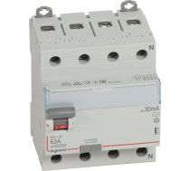 Legrand Slēdzis Diferenciālstrāvas 4p 63a 0,03a Tips Ac P304 Dx3 411704