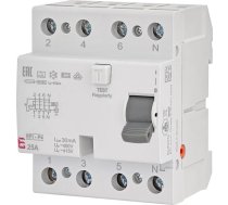 Eti-polam Slēdzis Diferenciālstrāvas 4p 25a 0,03a Efi-p4 A 25/0.03 002061511