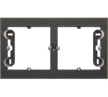Kontakt-simon Simon 54 Premium Kārba Virsmas 2-kārtīgs Do Ramek Premium. Dziļums 35 Mm Melns Mat Dpn2/49