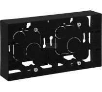 Legrand Kārba Virsmas Legrand Niloe Step 863598 Dubults Melna