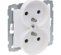 Legrand Suno Ligzda Dubults 2x2p+z Balts 16a 250v Skrūvju Spailes 721191
