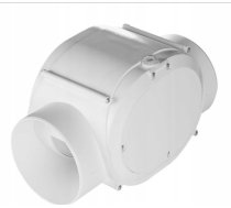 Awenta Ventilators Kanālu Turbinowy Awenta Vtr100dt Fi100mm 42/70m3/h 12/22,5w 230v Ar Slēdzi Laika Balts