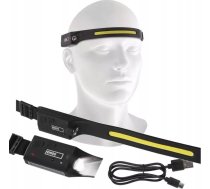 Lukturis Galvas Emos Lukturis Galvas Led Cob, 380 Lm Li-pol 1200mah Uzlādējams Emos P3541