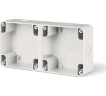 Scame Kārba Virsmas, 2 Moduļi, M95x2, , Ip66, Pelēks, Protecta