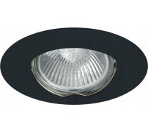 Greenlux Faroform Dito Ff002347.0 Acs Halogēna Gaismeklis Punktu 1x35w Mr16 Gu5,3 / Gu10 Dt02b-bm Regulējams Melns Mat