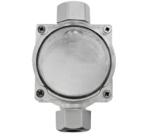Kārba Virsmas Hermētisks Plastrol Pg11 T-08230 2-dławicowa 4-9mm2 Ip68 60x100x48 Caurspīdīga Pelēks