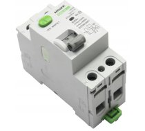 Slēdzis Róznicowoprądowy Noark Ex9l-n 108349 2p 25a 30ma 50hz Ip20 230v Pelēks