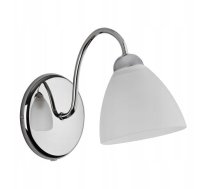 Sienas Lampa Gaismeklis Sienas Alfa Ariel 1x60w E27 Balts/Hroms 22600