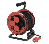 Pagarinātājs Emos P084253 Zwijany Gumijas - 4 Kontaktligzdas 3x1 25m