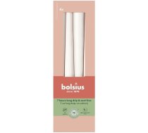 Bolsius Sveces Galda 4gab.kaste 245/24mm Balts 8717847160652 (8717847160652)