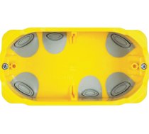 Kārba ģipša 4 Moduļi Living Now Legrand dzeltens Pb504n