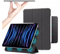 Futlāris Planšetdatora 4kom.pl Futlāris Magnetic Priekš Apple Ipad 10 10.9 10 Gen 2022 Ipad 11 A16 11 Gen 2025, Melns
