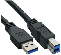 Kabelis Usb Inline Usb-a - Usb-b 1.5 M Melns (35315)