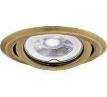 Gaismeklis Punktu Ruchoma Argus Ii Ct-2115- Br/m Bez Oprawki Gx5,3/gu10 Max 10w Ip20 Misiņa Matēts 37158