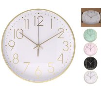 Decorlife Sienas pulkstenis 4 veidi 25 x 25 x 4 2 cm DECORLIFE 8445393369297 (8445393369297)
