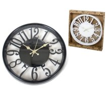 Decorlife Sienas pulkstenis 30 cm 2 veidi 30 x 5 x 30 cm DECORLIFE 8430540551793 (8430540551793)