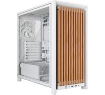 Korpuss Corsair Corsair Frame 4000d Rs Wood Pc-gehäuse, Midi-tower, E-atx – Holz, balts