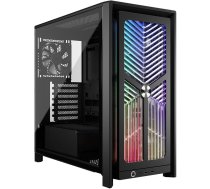 Korpuss Corsair Corsair Frame 4000x Rs Pc-gehäuse, Midi-tower, E-atx - 4x Rs120-lüfter, Melns