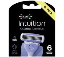 Tanita Wilkinson_sword Intuition Quattro Sensitive Asmeņi Rezerves Sievietēm 6.gab.