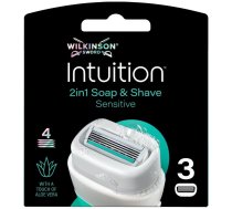 Tanita Wilkinson_sword Intuition 2in1 Sensitive Skin 3 Asmeņi Noņemami Mašīnai