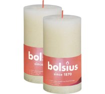 Bolsius Svece Rustykalna Bolsius Shine 60h 13cm 2gab. Deliktany Pērļu