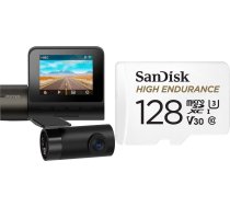 Videoreģistrators 70mai Videoreģistrators 70mai A200 Hdr + Kamera Aizmugurēja Rc11 + Karte Sandisk High Endurance Microsdxc 128 Gb