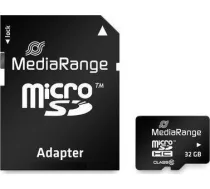 Memory Micro Sdhc 32gb C10/w/Adapteris Mr959 Mediarange