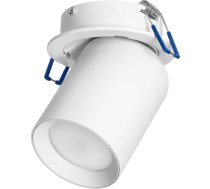 Lampa Griestu Orno Malta Sp 1, Gaismeklis Sienas-griestu Iebūvējama, Gu10 Max. 12w, Ip20, Balta