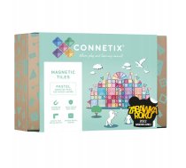 Connetix Pastel Creative Pack 120 El Radošais Komplekts Kluču Magnētisko 3+