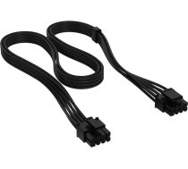 Kabelis Barošanas Corsair Corsair Kabelis, Type 4, Eps/atx12v, 8-pin (4+4), 750mm, Einzeln Ummantelt - Melns