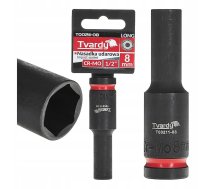 Tvardy Uzgalis Trieciena Gara 1/2" 6-kąt 8mm Cr-mo (6/72)