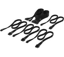 Kabelis Barošanas Corsair Corsair Kabelisset, Type 4, Dc Cable Starter Kit, Einzeln Ummantelt - Melns