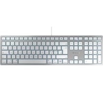 Tastatūra Cherry Cherry Kc 6000c For Mac Tastatūra Usb Qwerty Skandynawia Sudraba