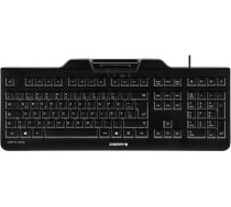 Tastatūra Cherry Kc 1000 Sc Tastatūra Usb Azerty Francuski Melns