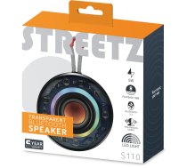 Skaļrunis Streetz S110 Transparent Bluetooth Speaker 5w / S110-blk / 6612077